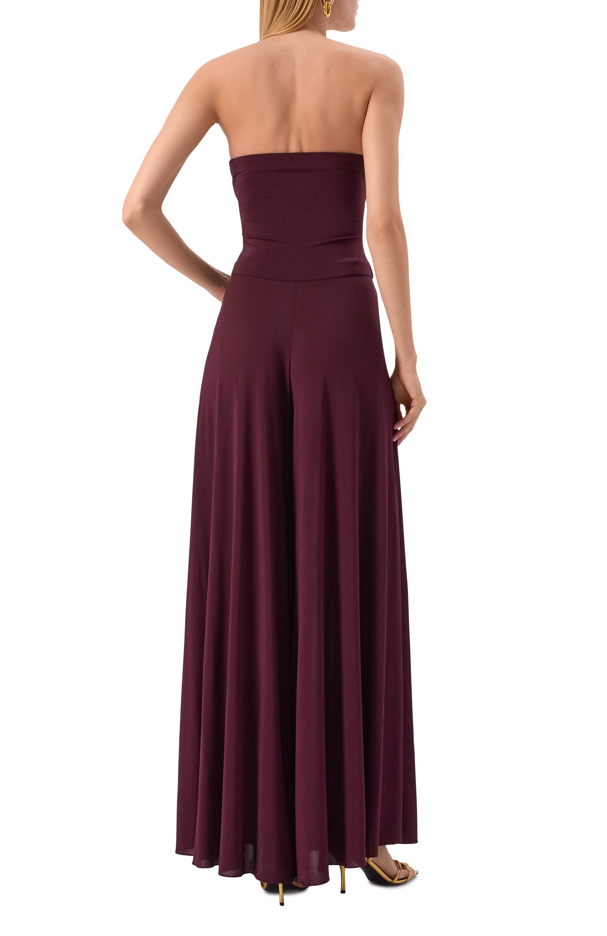 Комбинезон из вискозы ALAIA, арт. AA9U0025J050B, фото 4