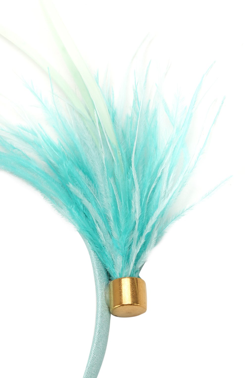 Ободок EIRENE бирюзового цвета по цене 8185 руб., арт. H206., фото 3 Ободок EIRENE, арт. H206., фото 3