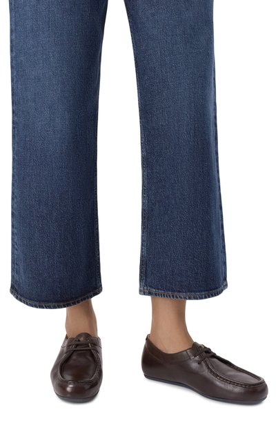 Женские кожаные дерби hood JIL SANDER, арт. J15ZJ0035/P7819