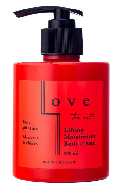 Крем лифтинг для тела черный чай и вишня (300ml) LOVE TEA ART, арт. 4603805890102, фото 1