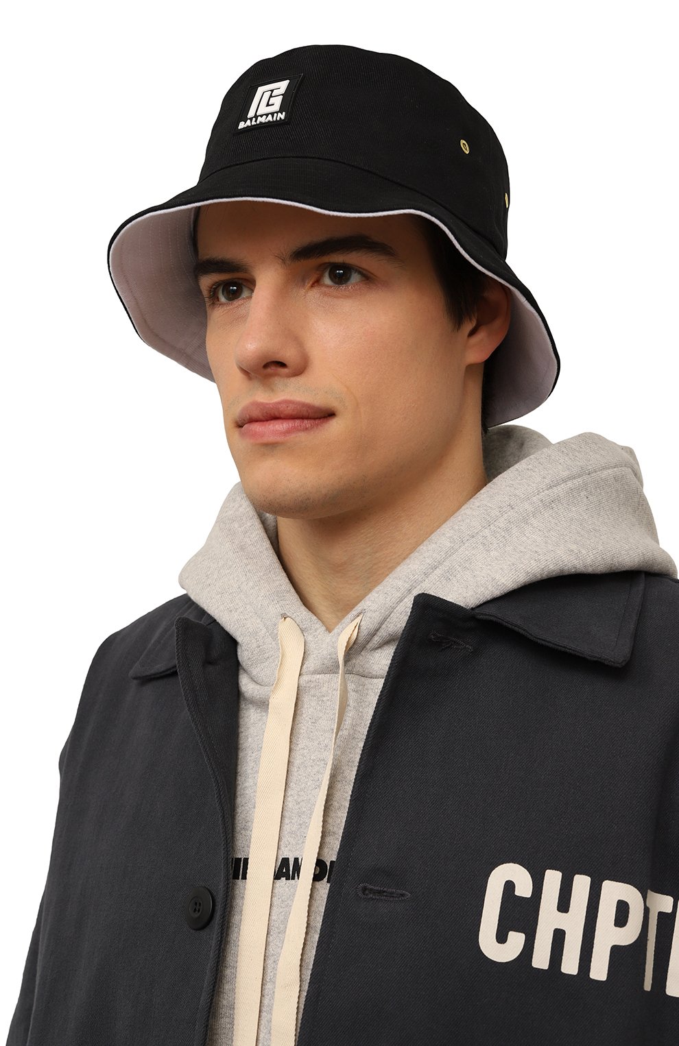 Хлопковая панама BALMAIN, арт. AH1XB001CD29, фото 2
