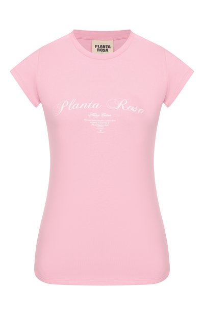 Женская хлопковая футболка PLANTA ROSA, арт. PR/T016/PERFECTION/220