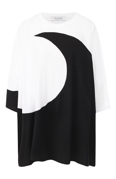 Женская хлопковая футболка VALENTINO, арт. SB3MG02S4VM