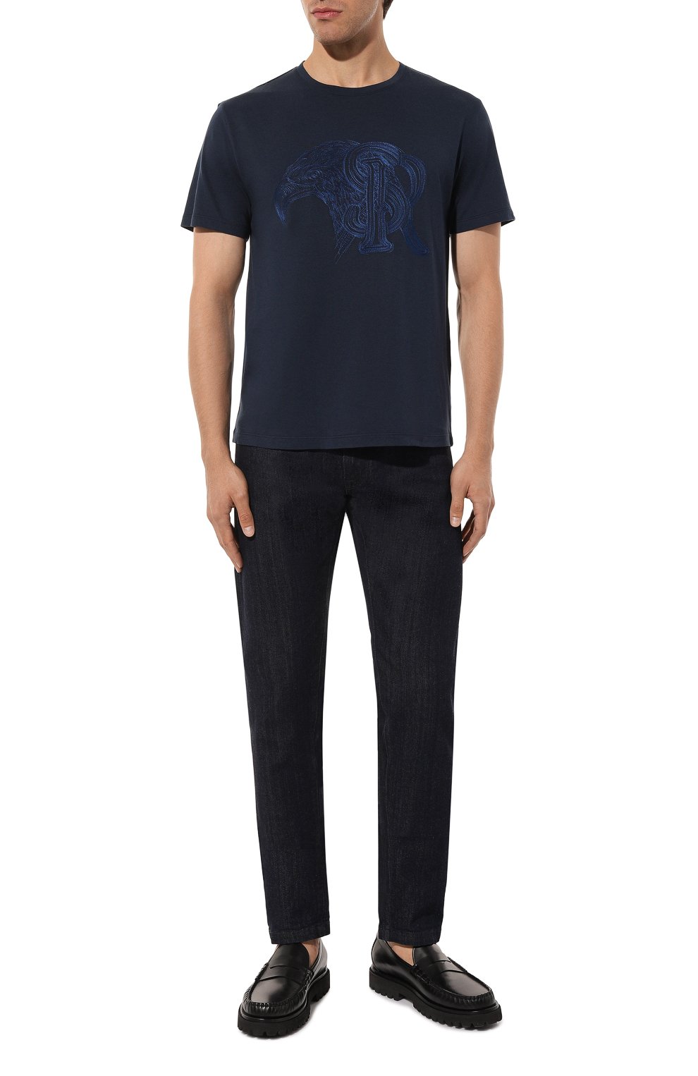 Хлопковая футболка STEFANO RICCI, арт. MNH3302610/803, фото 2