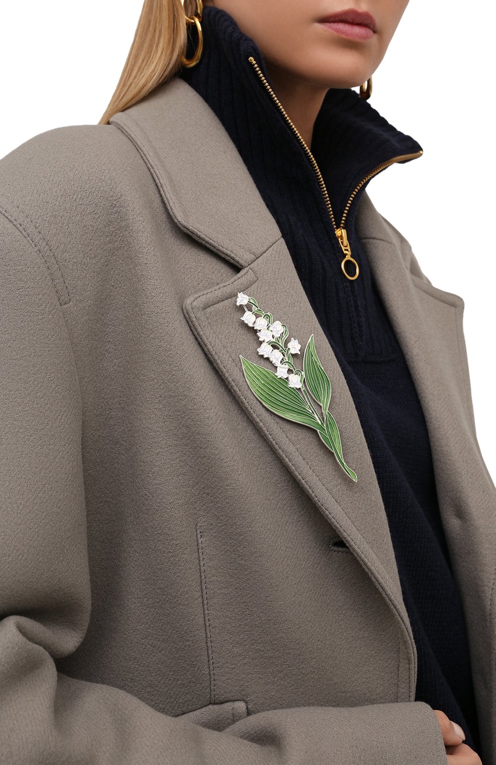 Брошь ландыш РУССКИЕ САМОЦВЕТЫ, арт. 41500, фото 2