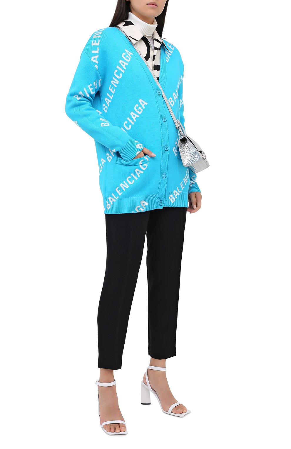 Кардиган из хлопка и шерсти BALENCIAGA, арт. 625330/T3178, фото 3