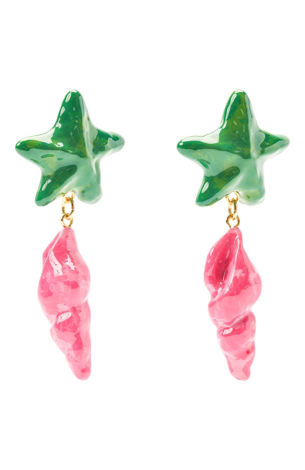 Клипсы SAINT LAURENT, арт. 644816/Y1591, фото 3