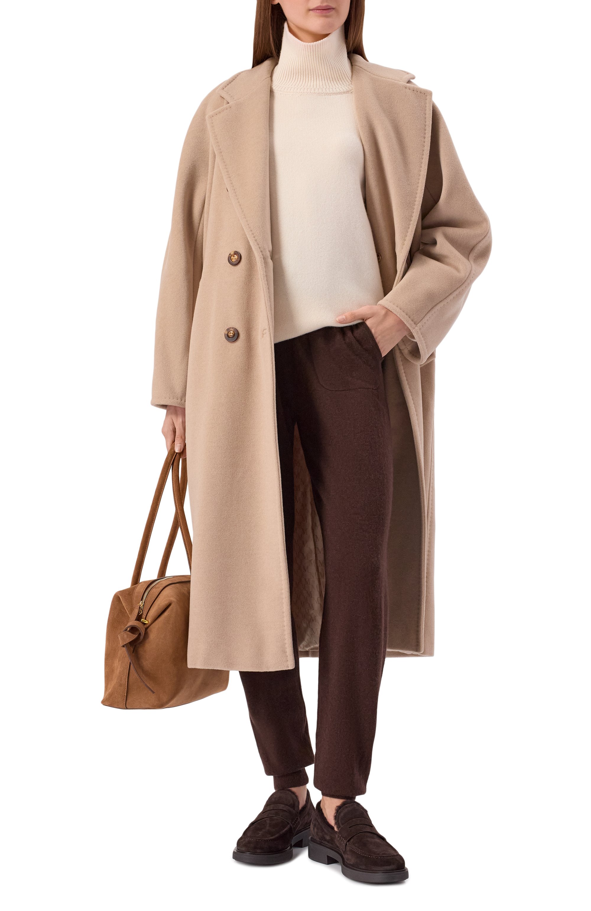 Пальто из шерсти и кашемира MAX MARA, арт. MADAME, фото 2