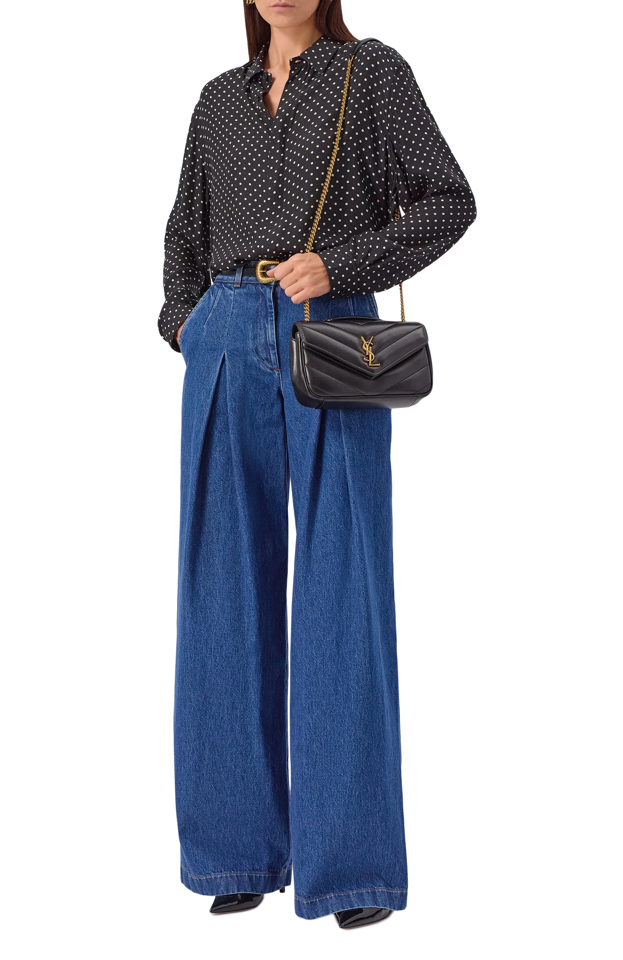 Сумка loulou small SAINT LAURENT, арт. 801437/AAEAX, фото 7