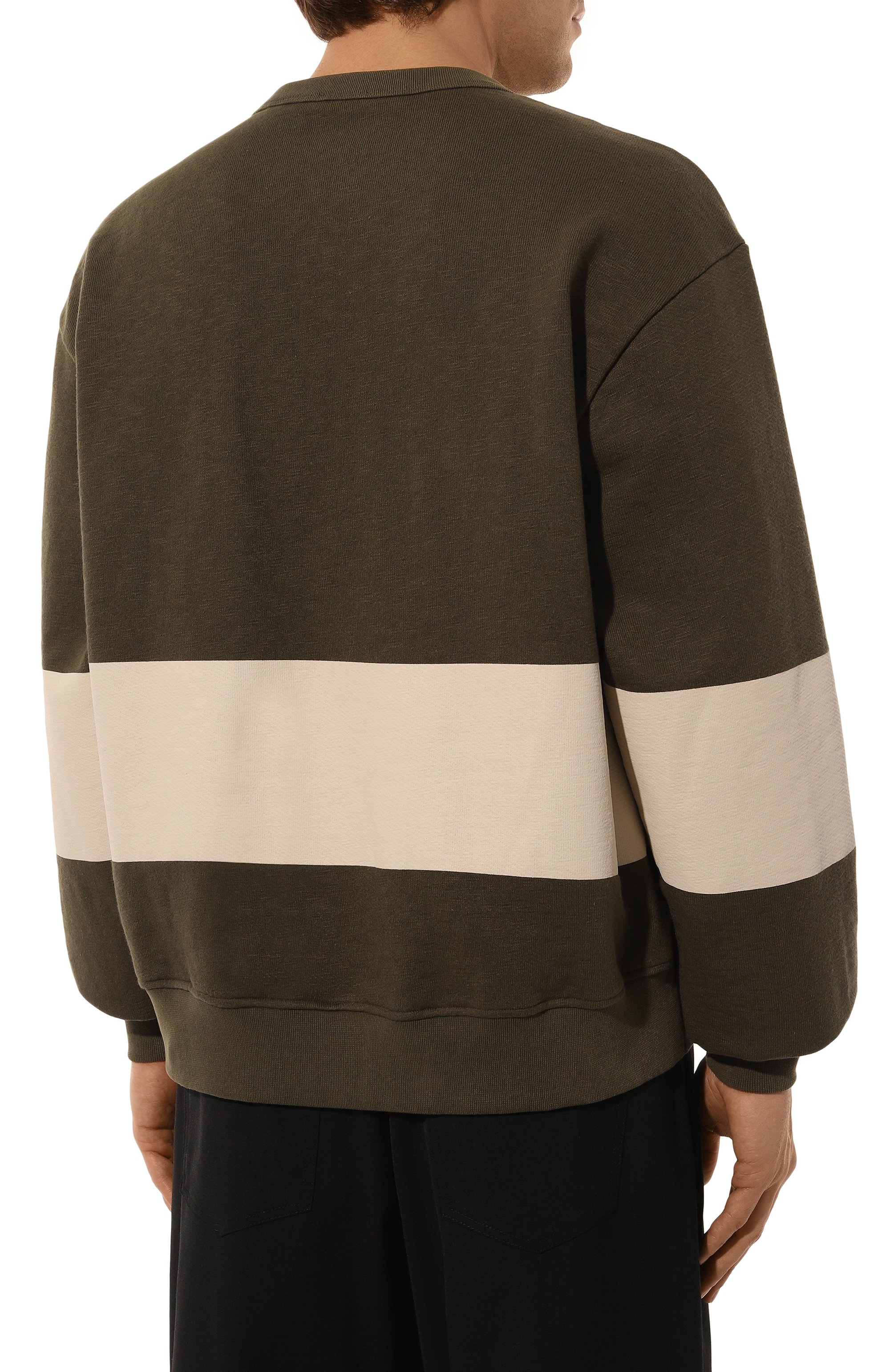 Хлопковый свитшот BURBERRY, арт. 8092682, фото 4