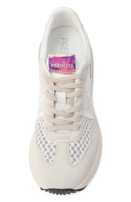 Комбинированные кроссовки Cassie Premiata CASSIE/VAR 7390 Серый  CASSIE/VAR 7390 Фото 6