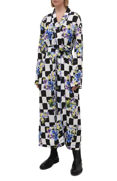 Платье с запахом OFF-WHITE, арт. 0WGD003S21FAB001, фото 3