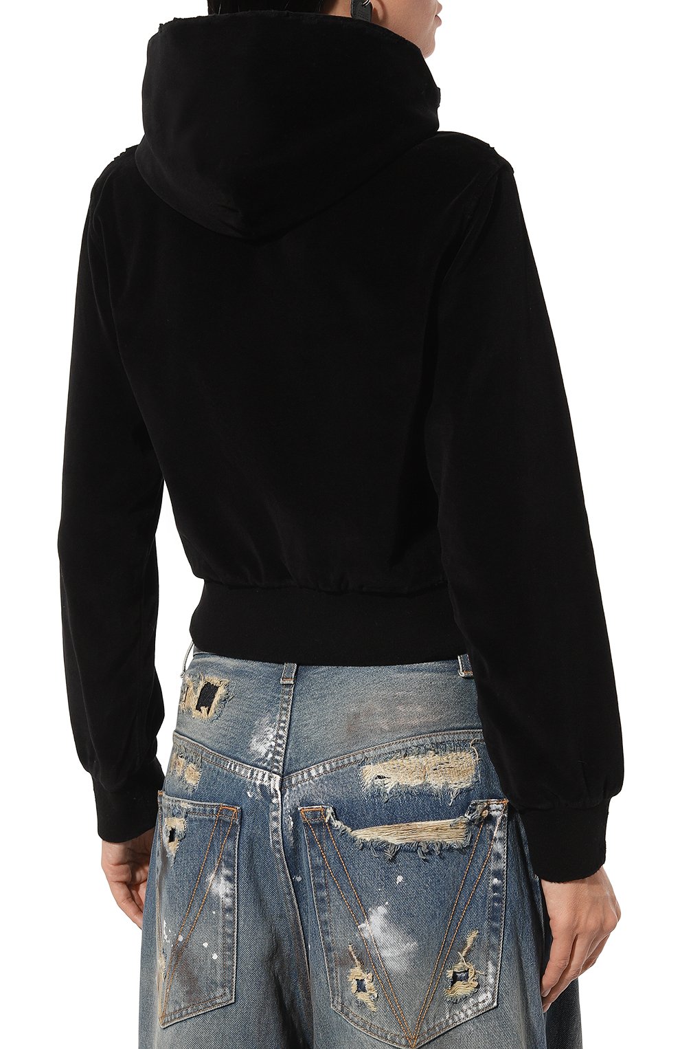 Бархатная толстовка BALENCIAGA, арт. 791755/TNV61, фото 4