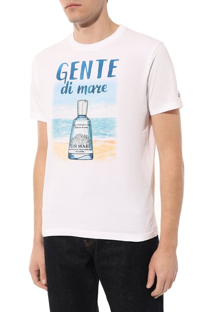 Хлопковая футболка MC2 SAINT BARTH, арт. STBM/TSHIRT MAN/00339D, фото 3