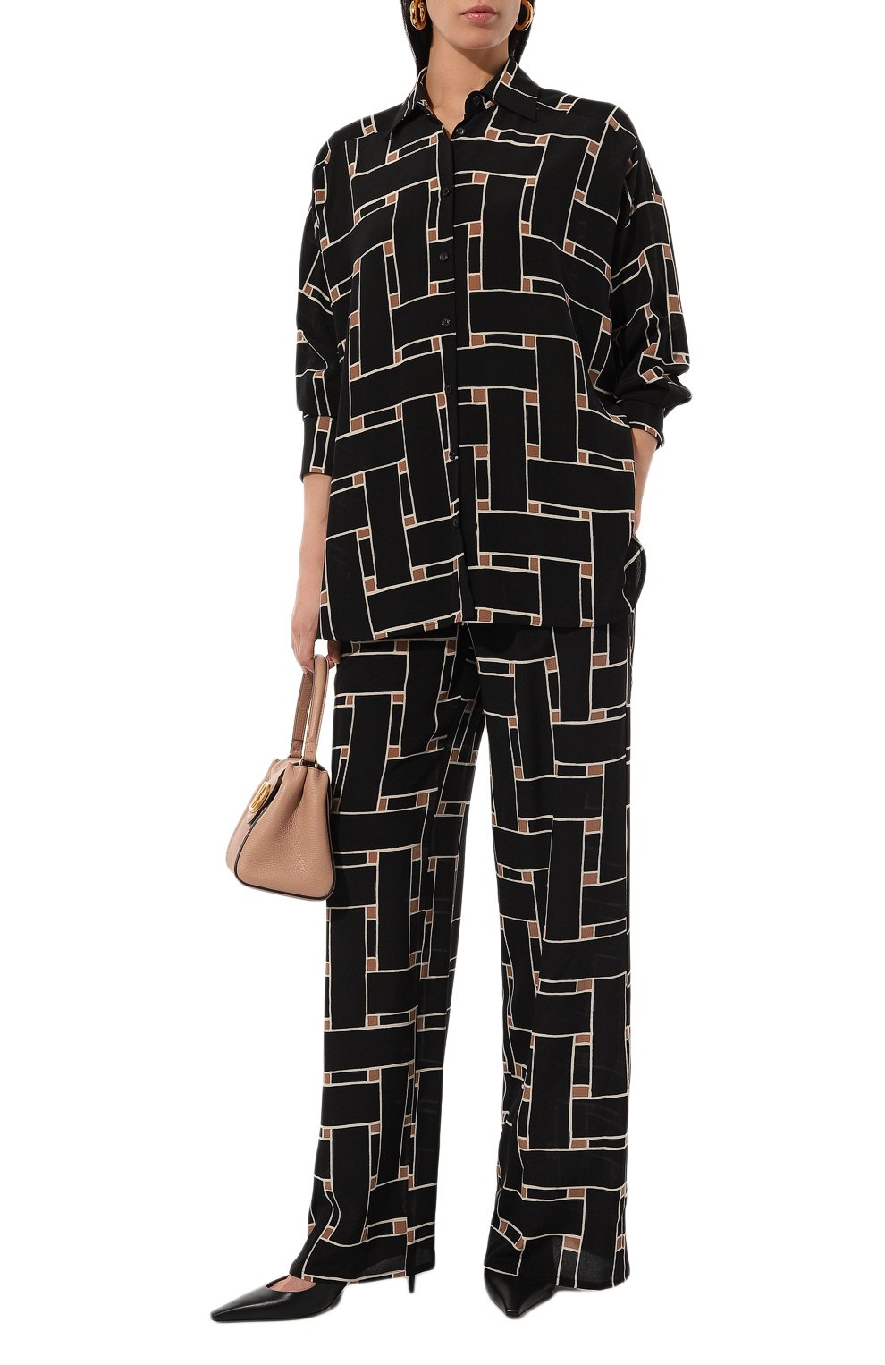 Шелковая блузка KITON, арт. D51402K0566E01, фото 2