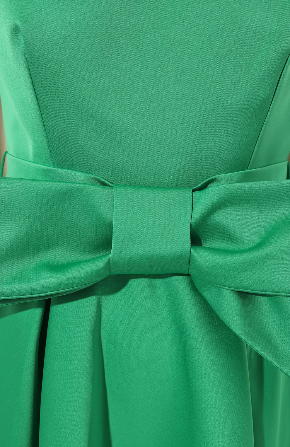Атласное платье P.A.R.O.S.H. зеленого цвета по цене 89250 руб., арт. PARTY23-D725094, фото 5 Атласное платье P.A.R.O.S.H., арт. PARTY23-D725094, фото 5