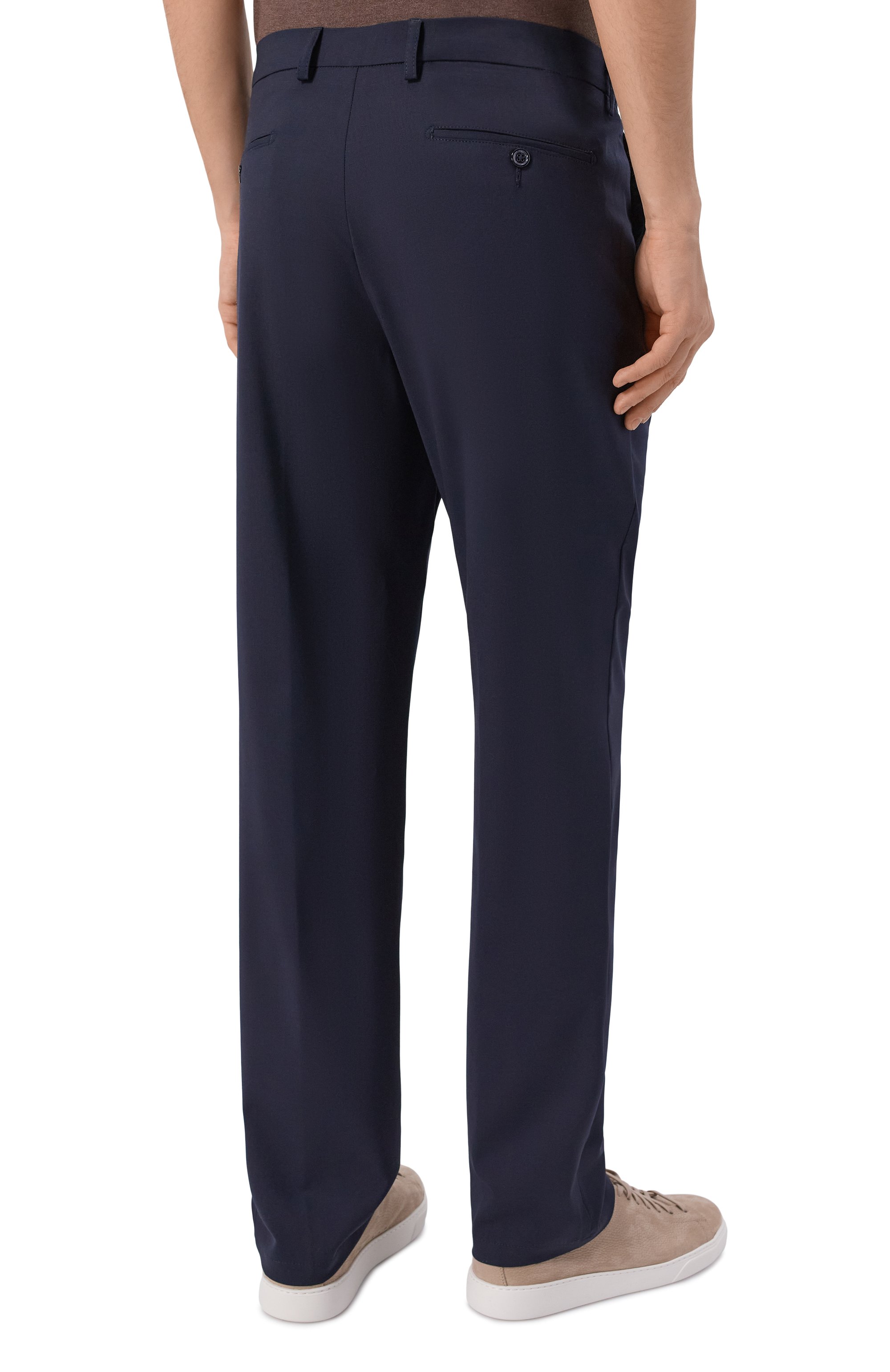 Шерстяные брюки MARCO PESCAROLO, арт. VENT0/5320, фото 4