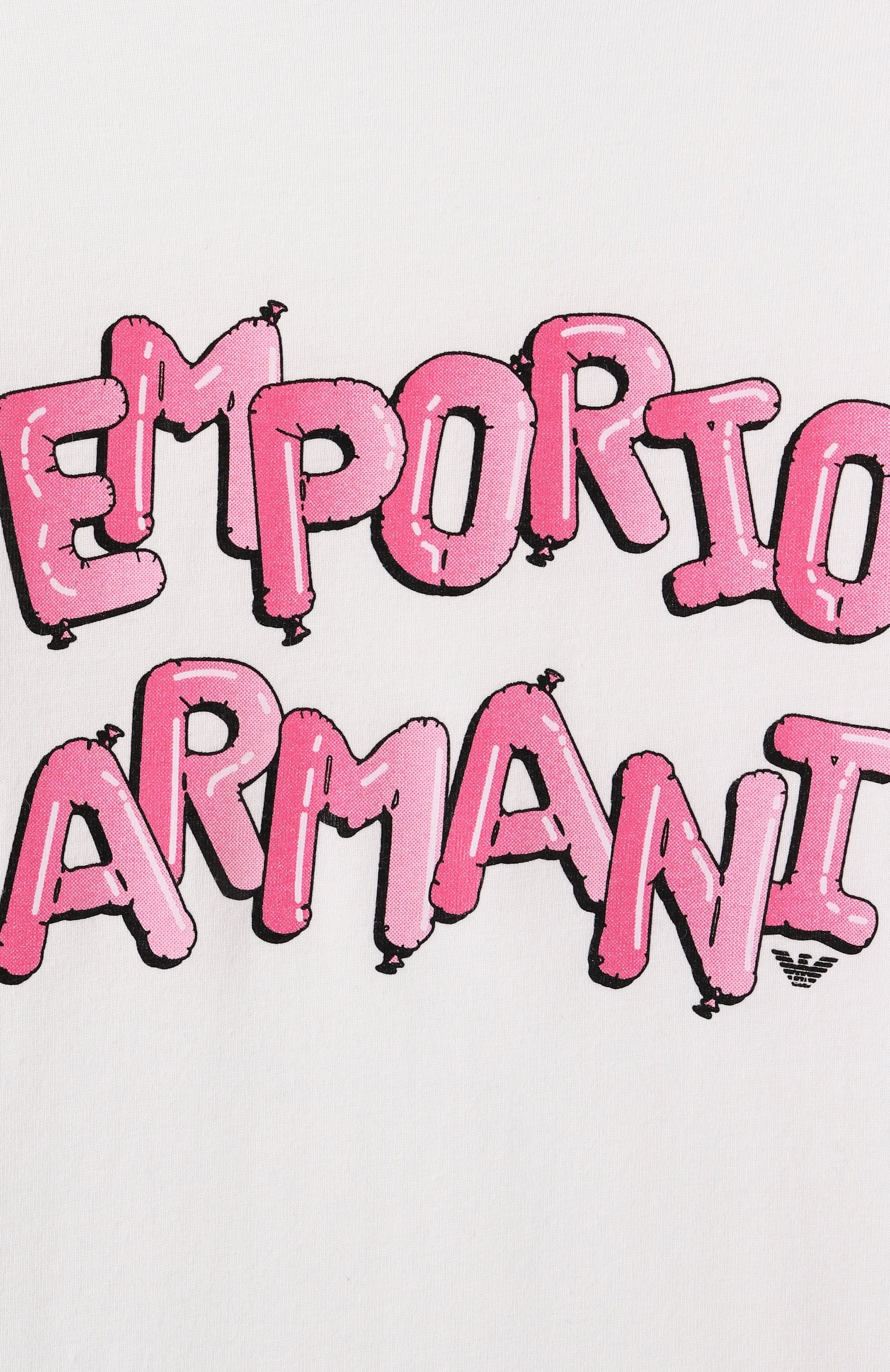 Хлопковая футболка EMPORIO ARMANI, арт. EG000230/AF13913, фото 3