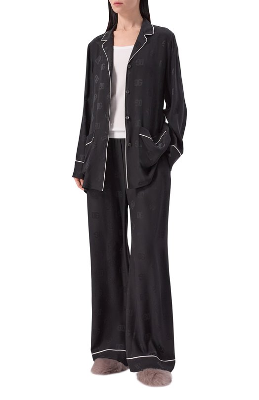 Сабо из овчины Dolce & Gabbana CI0224/A9Y93 Бежевый  CI0224/A9Y93 Фото 3