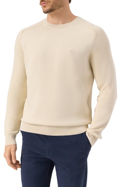 Хлопковый джемпер BOSS, арт. 50543136, фото 3