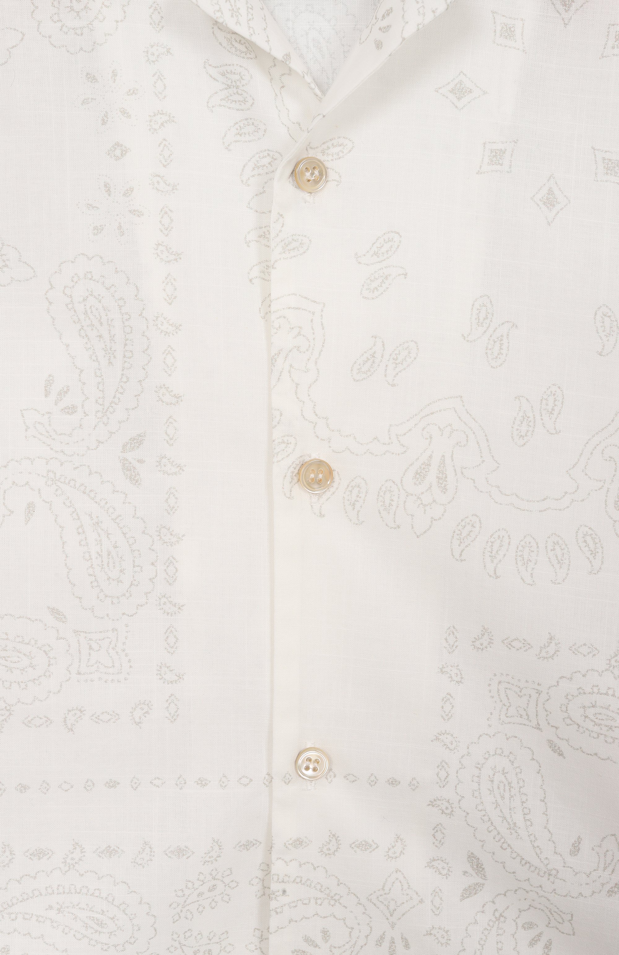 Хлопковая рубашка ELEVENTY кремового цвета по цене 18250 руб., арт. EY5P61/P0582_001, фото 3 Хлопковая рубашка ELEVENTY, арт. EY5P61/P0582_001, фото 3