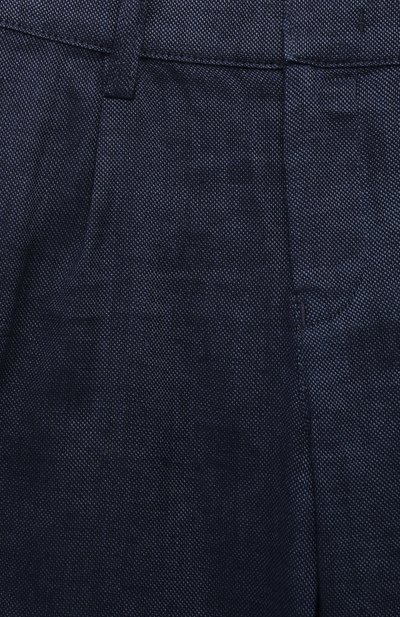 Брюки изо льна и хлопка EMPORIO ARMANI, арт. 3D4PJH/4N8CZ, фото 3