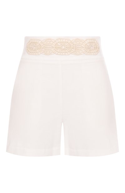 Женские шорты из хлопка и шелка LORENA ANTONIAZZI, арт. R2579PA92A/4573R