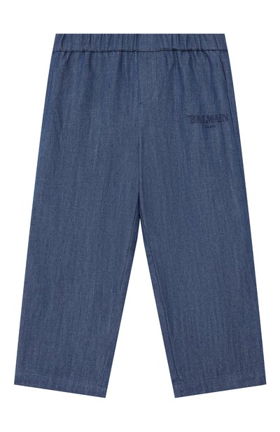 Брюки из хлопка и лиоцелла BALMAIN, арт. BY6590