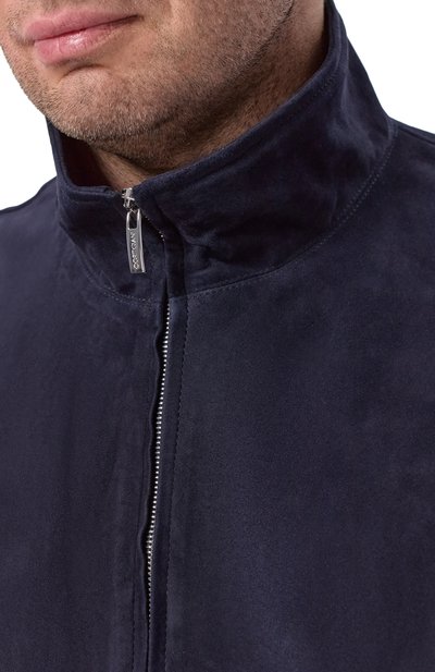 Замшевый бомбер CORTIGIANI, арт. 4AG651, фото 5