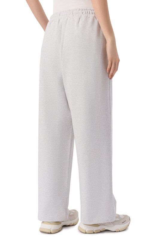 Хлопковые брюки AECA WHITE AWCMFWBDBPLSO001C0.LIGHT GREY (L) Серый  AWCMFWBDBPLSO001C0.LIGHT GREY (L) Фото 4