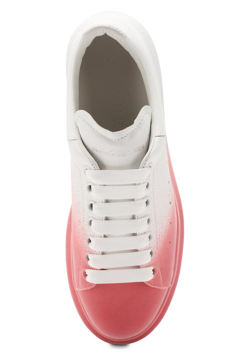 Кожаные кеды ALEXANDER MCQUEEN, арт. 586388/WHWM1, фото 1