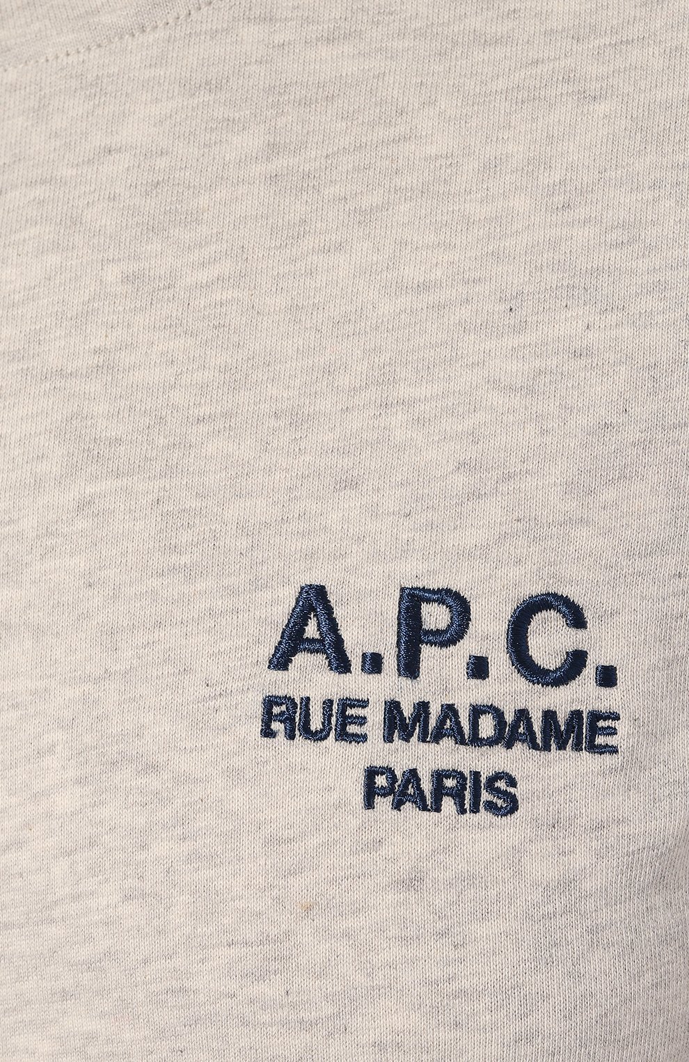Хлопковая футболка A.P.C., арт. C0EZC-F26842, фото 5