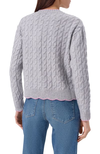 Кардиган из шерсти и вискозы MC2 SAINT BARTH, арт. MLE002-01226I/MALLERY, фото 4