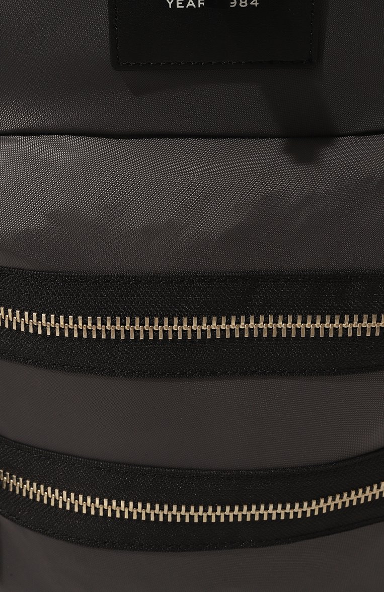 Женский рюкзак MARC JACOBS (THE) серого цвета, арт. 2F3HBP028H02 | Фото 3 (Материал сплава: Проставлено; Материал: Текстиль; Драгоценные камни: Проставлено; Стили: Кэжуэл; Размер: large)