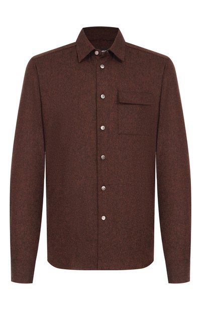 Мужская шерстяная рубашка KITON, арт. UMCBUBAK0167G05