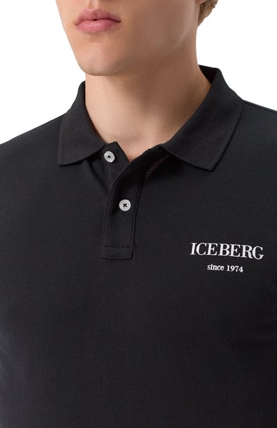 Хлопковое поло ICEBERG, арт. ICE25MPL01, фото 5