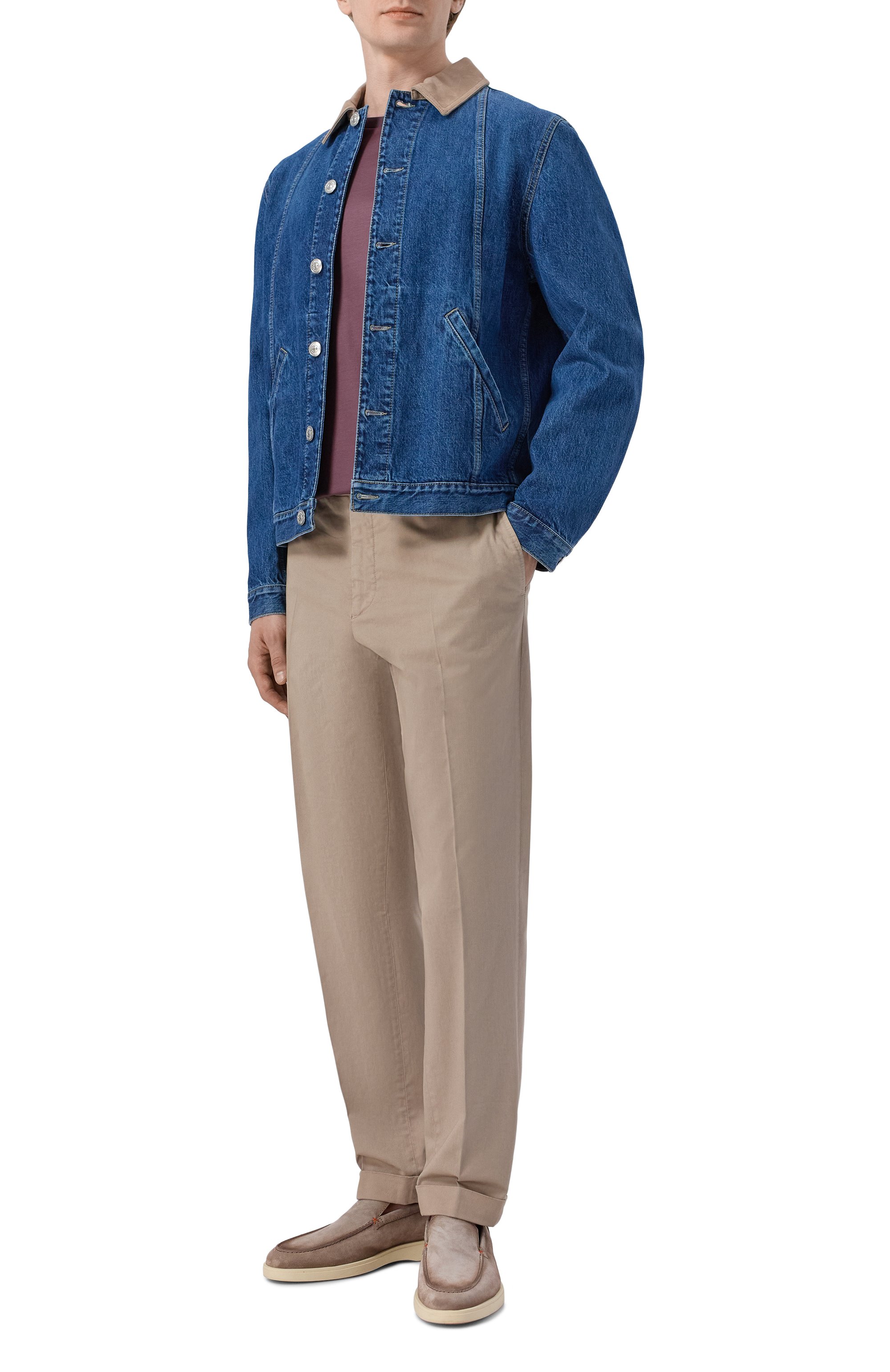 Хлопковая футболка ZILLI, арт. TSR03RM0100VZBPL0_001, фото 2