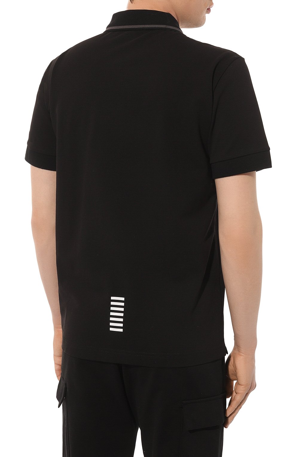 Хлопковое поло EA7, арт. 8NPF06/PJ04Z, фото 4