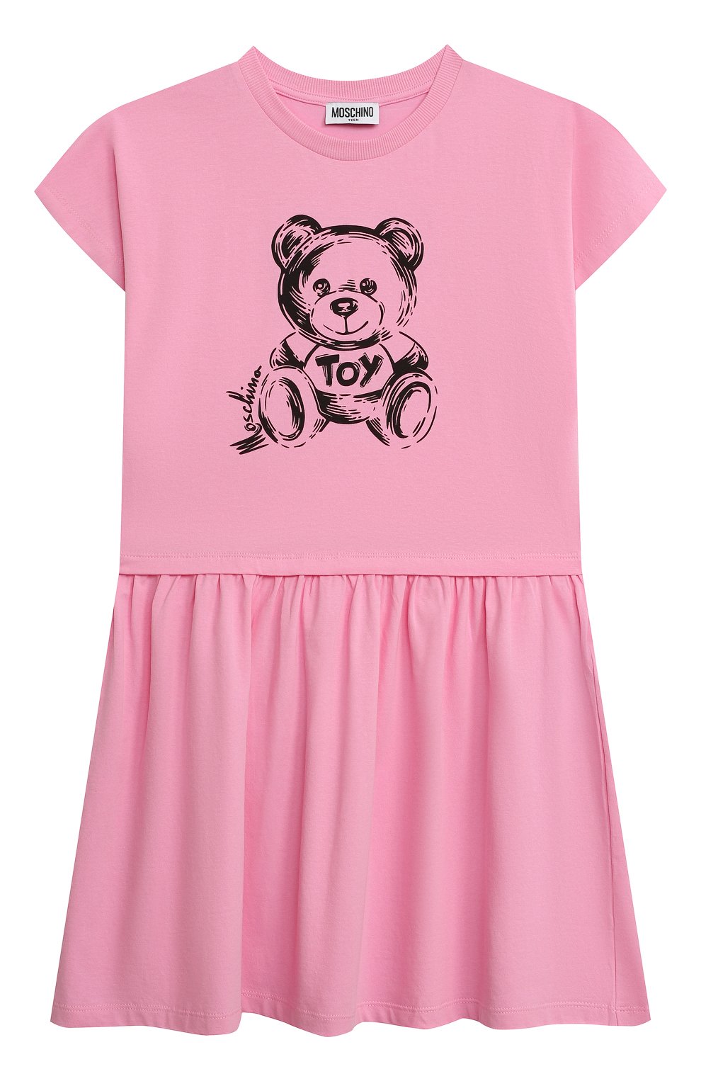 Хлопковое платье MOSCHINO, арт. HDV0EB/LBA33/10-14, фото 1