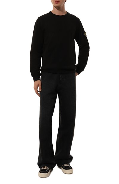 Хлопковый свитшот STONE ISLAND, арт. 811562420, фото 2