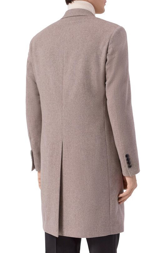 Кашемировое пальто Sartoria Latorre A0STA/UG073X Бежевый  A0STA/UG073X Фото 4