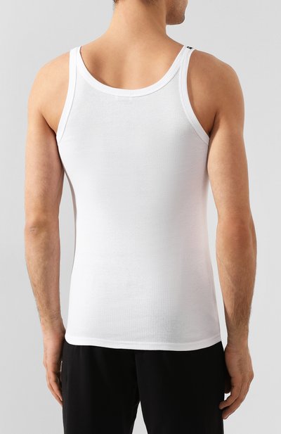 Хлопковая майка с круглым вырезом DOLCE & GABBANA, арт. 0121/N8A19J/00026, фото 4