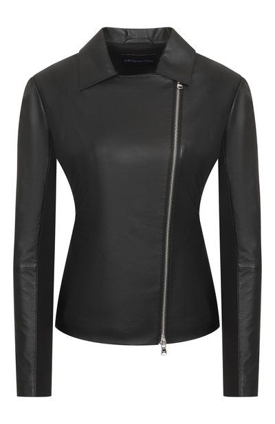 Женская кожаная куртка EMPORIO ARMANI, арт. 0NB10P/02P15