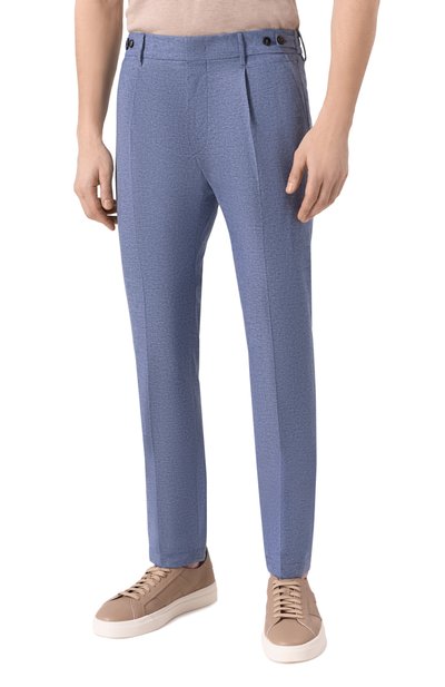 Брюки из шерсти и хлопка BERWICH, арт. BERT0/GB1866, фото 3