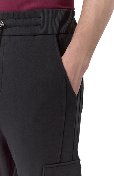 Хлопковые джоггеры BALMAIN, арт. DH10B295/BC64, фото 5