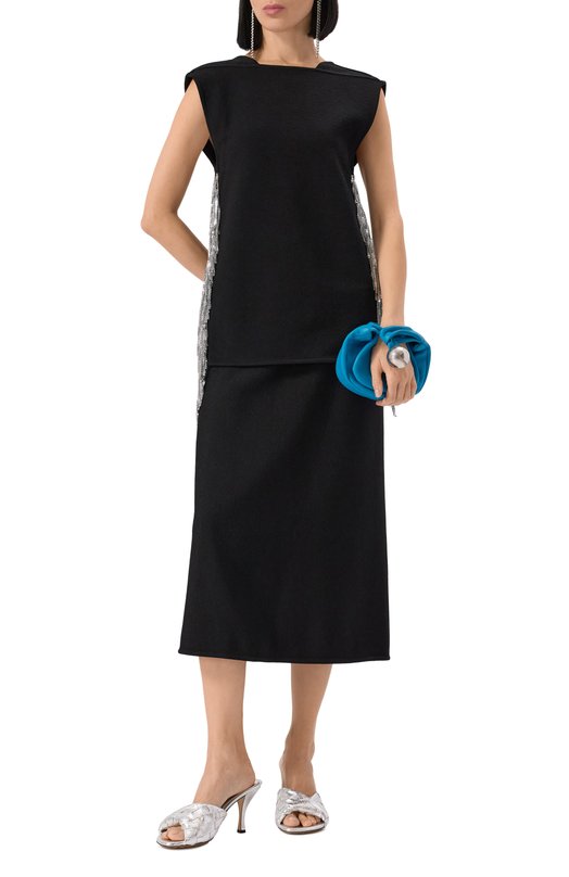 Юбка Jil Sander J03MA0192/J20232 Чёрный  J03MA0192/J20232 Фото 2
