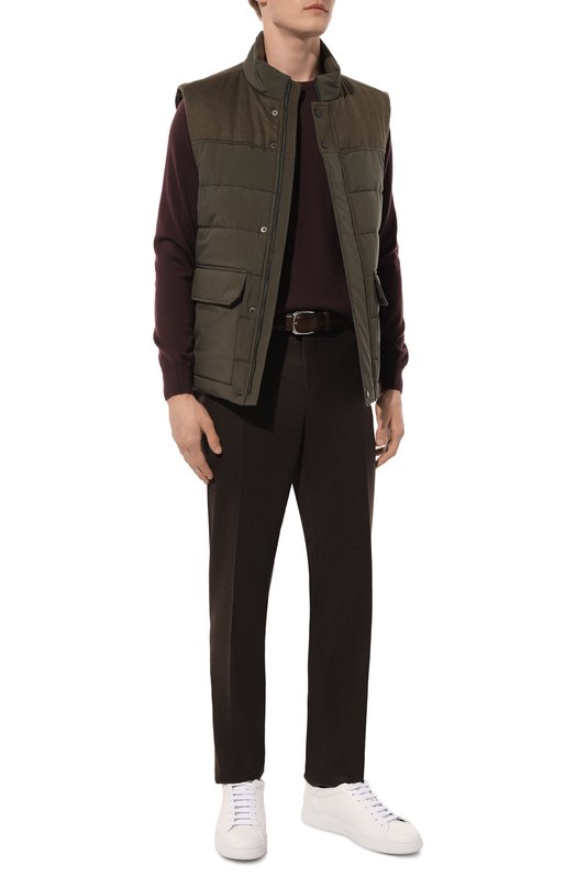 Шерстяной джемпер Corneliani 94M500-9425100 Фиолетовый  94M500-9425100 Фото 2