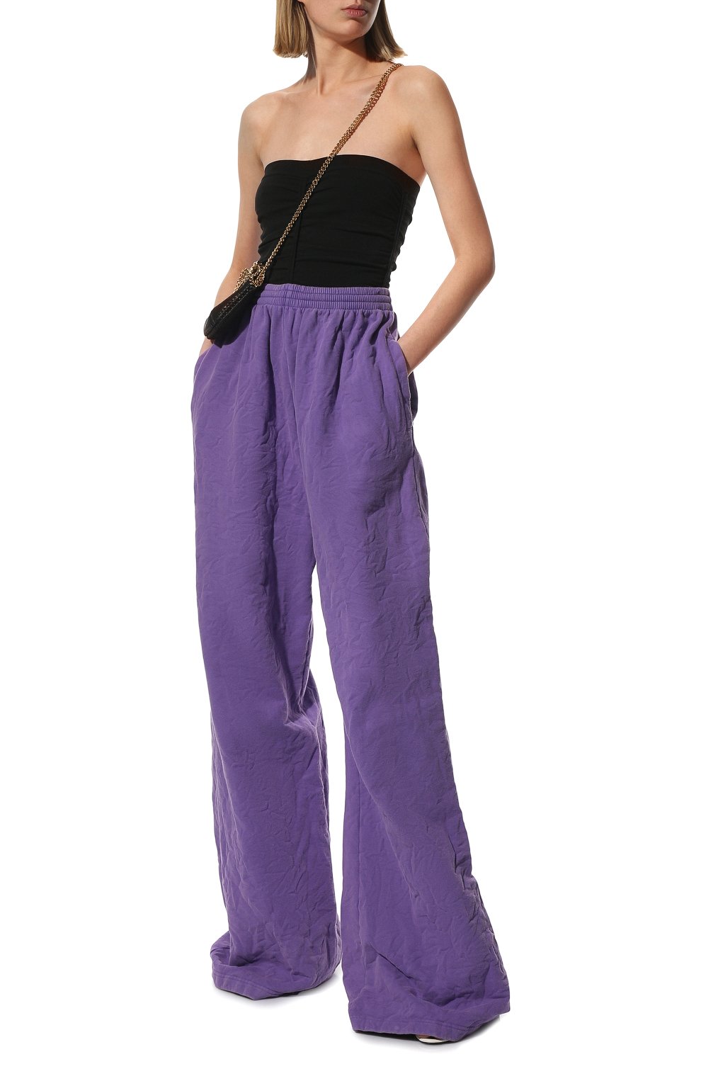 Хлопковые брюки BALENCIAGA, арт. 682143/TLVN2, фото 2