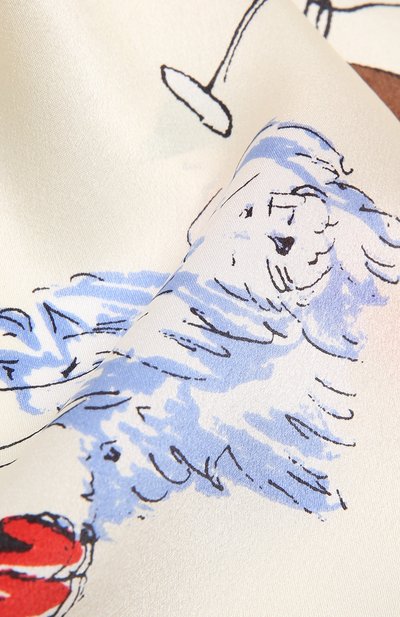 Шелковый платок POLO RALPH LAUREN разноцветного цвета по цене 17050 руб., арт. 455858567, фото 4 Шелковый платок POLO RALPH LAUREN, арт. 455858567, фото 4