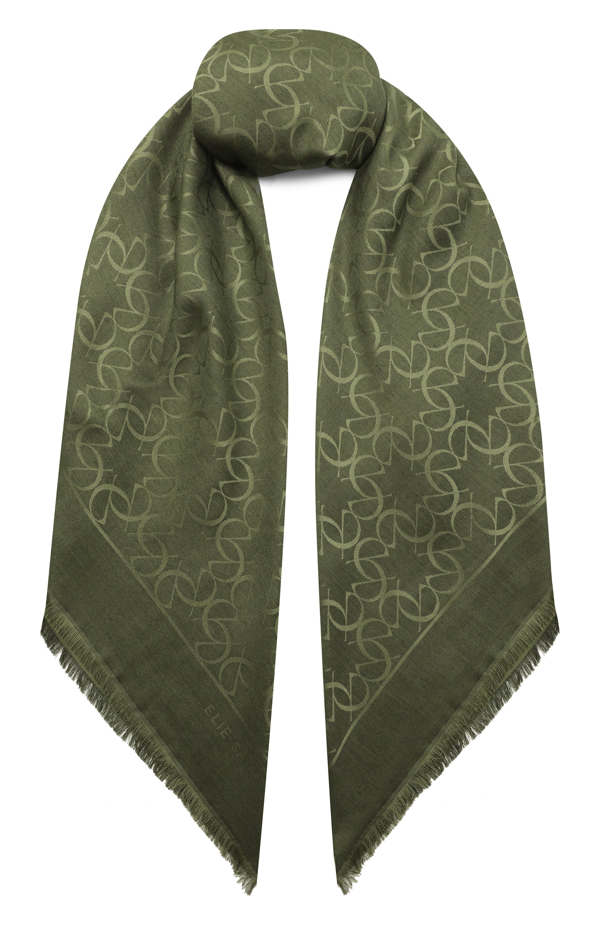 Шаль из шелка и шерсти ELIE SAAB, арт. SE1414J5884, фото 1